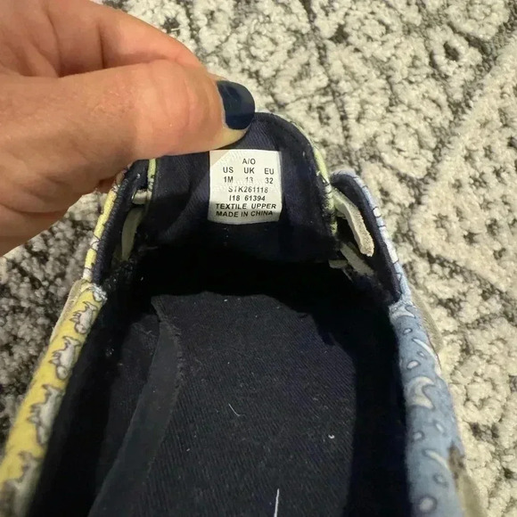 Sperry Vineyard Vines Boat Shoes KIDS size 1m - Picture 7 of 7